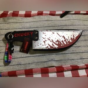 Chucky knife wristlet bag spirit halloween -NEW